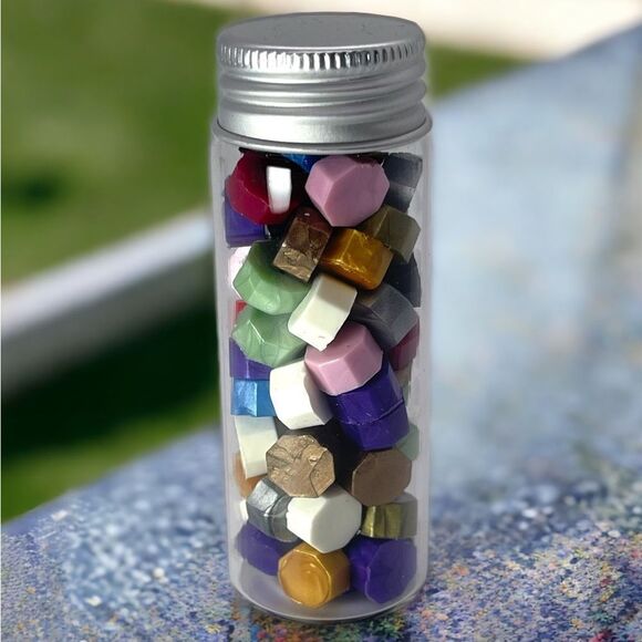 NWT Mixed Colors Wax Seal Beads - Picture 1 of 2